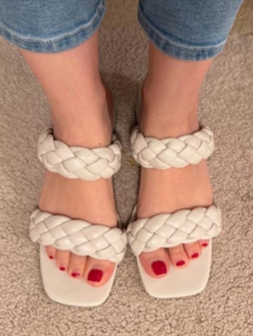 Dolce Vita Cream heels